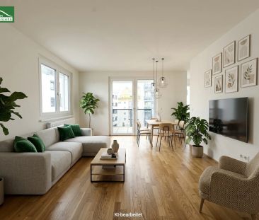 Geräumige 3-Zimmer Wohnung inkl. Einbauküche und Freifläche! - Foto 1