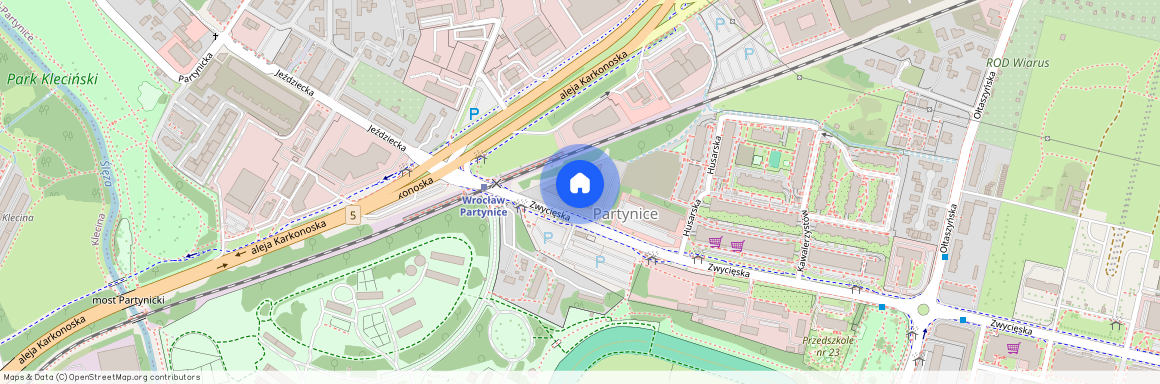 ul. Zwycięska, Partynice, Krzyki, Wrocław, dolnośląskie