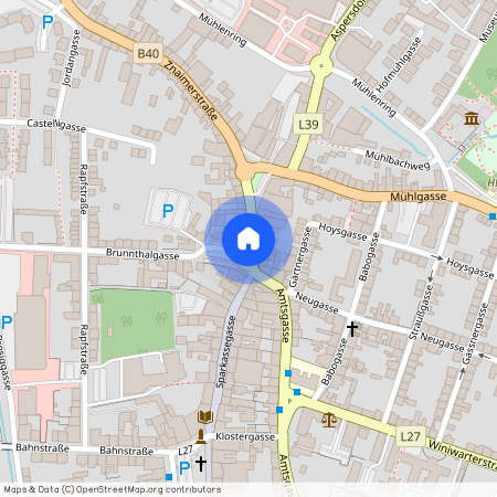 2020 Hollabrunn, Sparkassegasse (Baurecht)