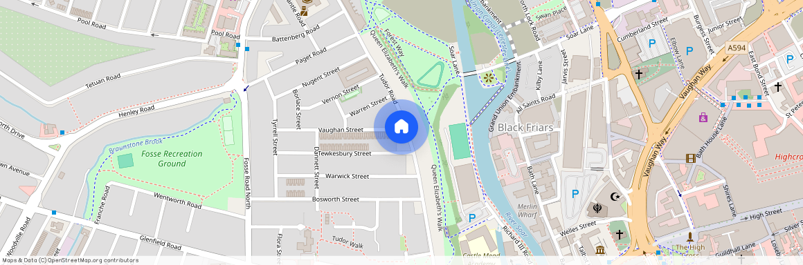 2 Bed – Terraced House – Vaughan Street, Leicester, LE3 5JL. £995