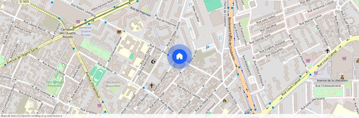 Rue Emile Zola, Francja, Asnières-Sur-Seine