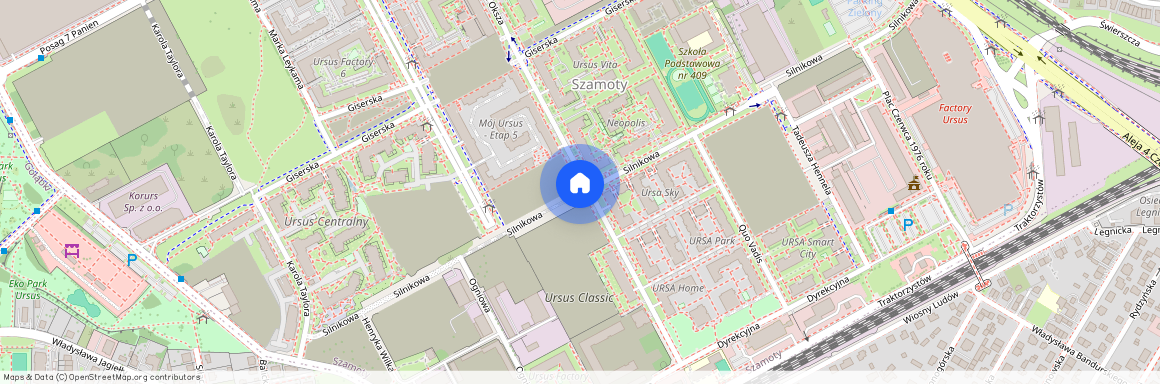Silnikowa, Szamoty, Ursus, Warszawa, mazowieckie