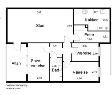 4-værelses Lejlighed på 97 m² i Esbjerg N - Foto 1