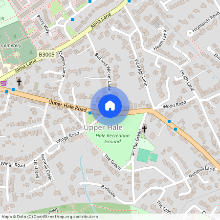 Upper Hale Road, Farnham, Surrey, GU9