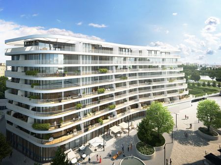Leben, wo andere die Freizeit verbringen! Wunderschöner Weitblick mit tollem Balkon! Donauinsel! - Foto 4