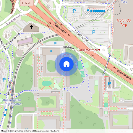 Topasgatan, Västra Frölunda