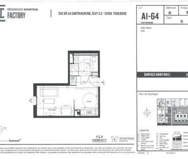 Appartement 1 pièce - Photo 2