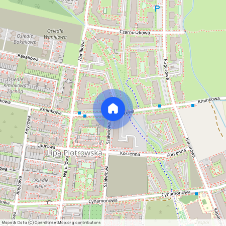 ul. Kminkowa, Lipa Piotrowska, Psie Pole, Wrocław, dolnośląskie