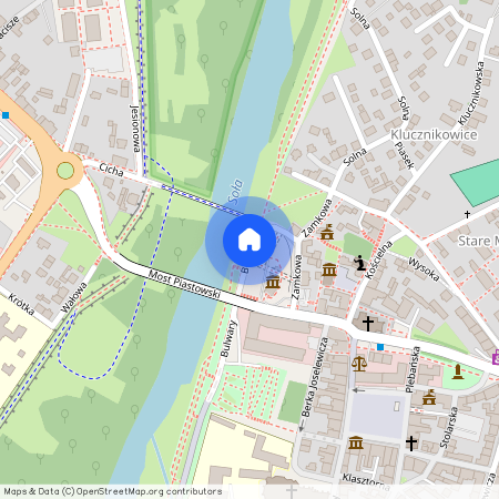 ul. Bulwary, Oświęcim, oświęcimski, małopolskie