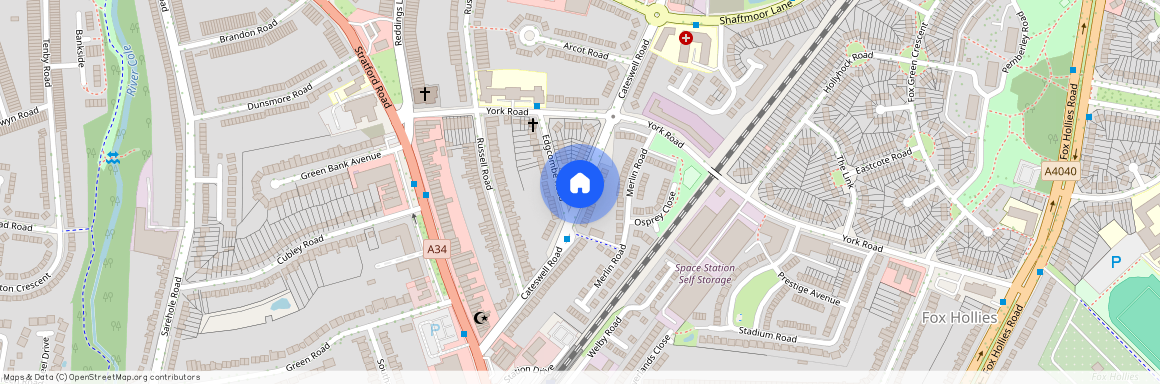 Cateswell Road, Hall Green, B28