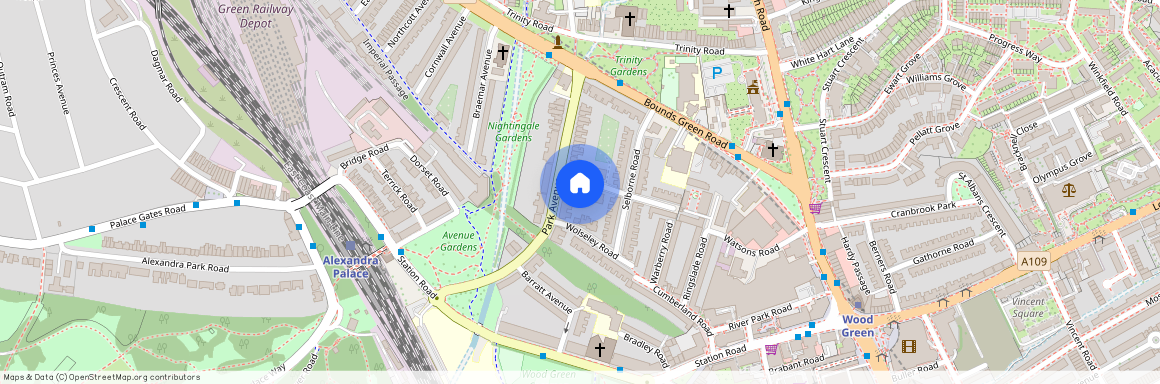 Park Avenue, Alexandra Park, N22 7EX