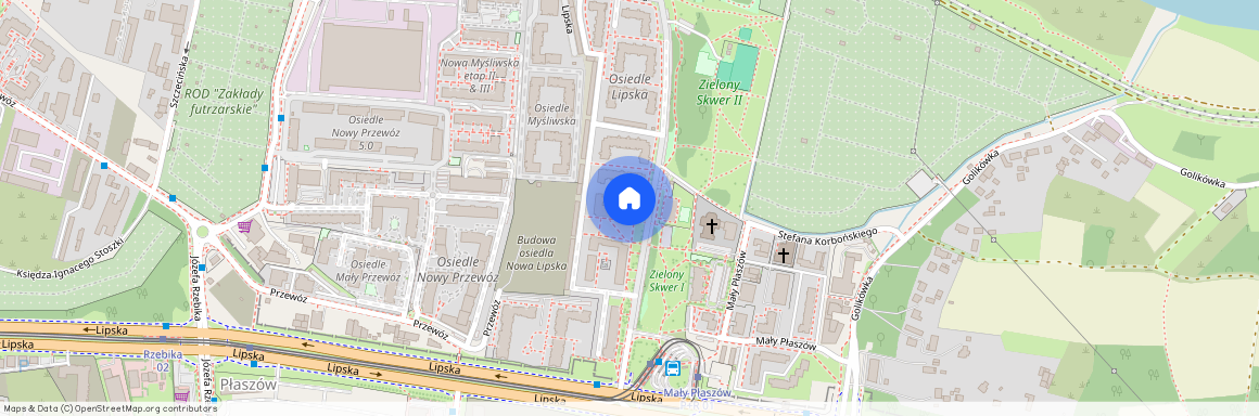 ul. Lipska, Płaszów, Podgórze, Kraków, małopolskie