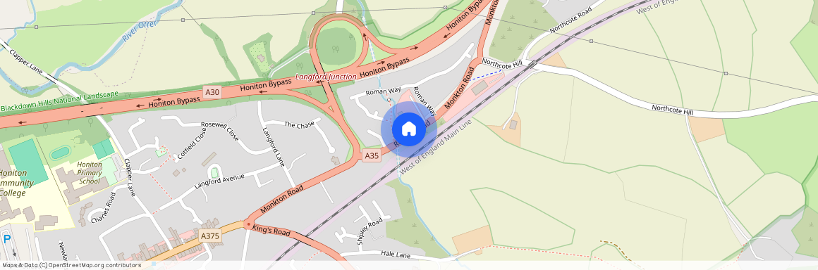 Monkton Road, Honiton