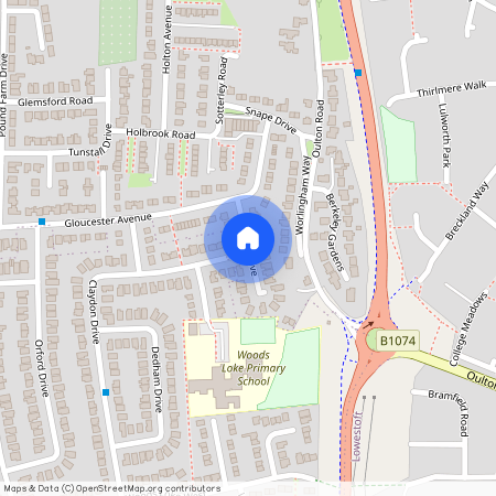 Orwell Drive, Lowestoft
