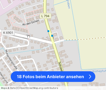 Schöner Wohnen, möbliert, 1 Person, Teltow, Stahnsdorf, Großbeeren - Foto 1
