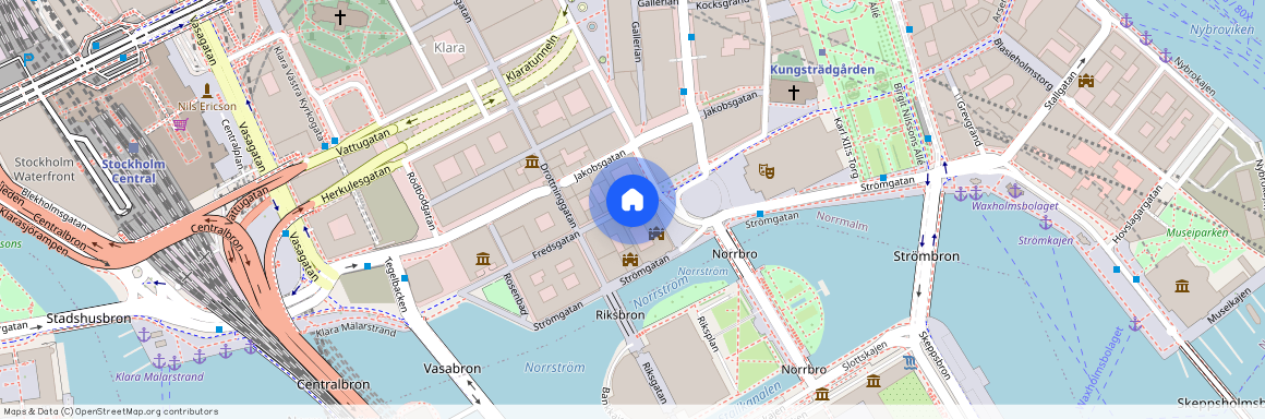 Planteringen, Fredsgatan 1