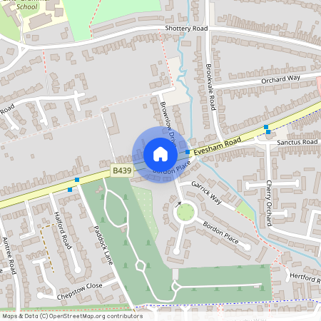 Evesham Road, Stratford-upon-avon, Warwickshire, CV37