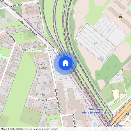 ul. Budki Szczęśliwickie, Szczęśliwice, Ochota, Warszawa, mazowieckie