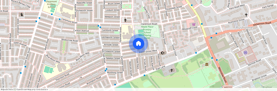 Heald Place, Rusholme, M14