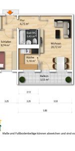 2-Zimmer Mietwohnung - Großzschachwitz - Foto 4