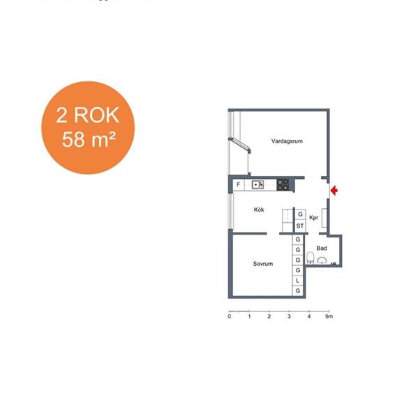 Tränggatan 23 A - Foto 1