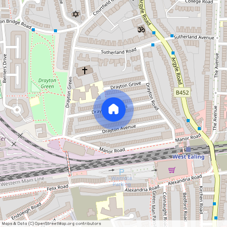 Drayton Gardens, West Ealing, W13