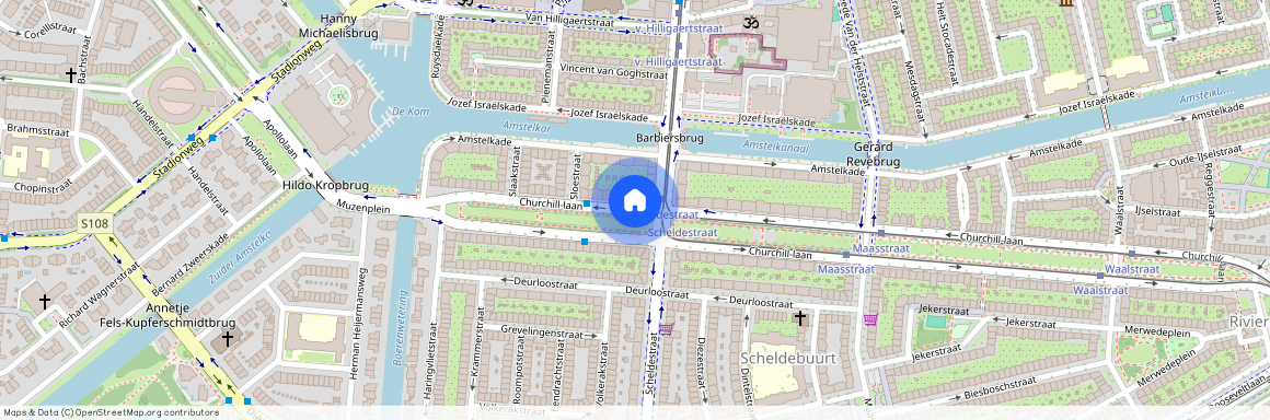 Scheldebuurt, 1078 EX, Churchill-laan, Amsterdam