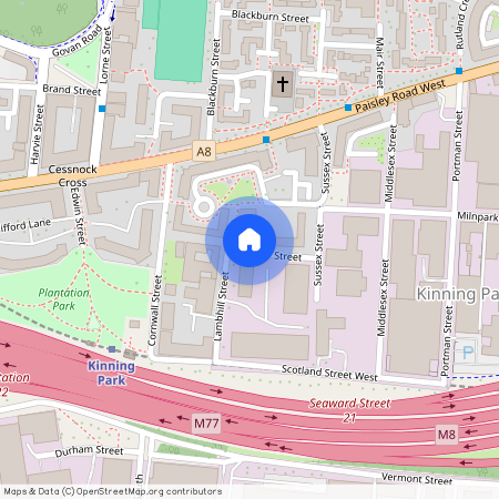 Milnpark Gardens, Kinning Park, Glasgow, G41