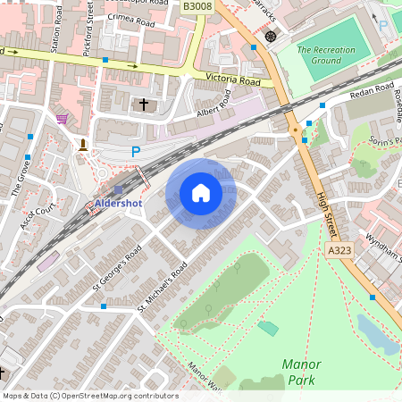 St Georges Road, Aldershot, Hampshire, GU12