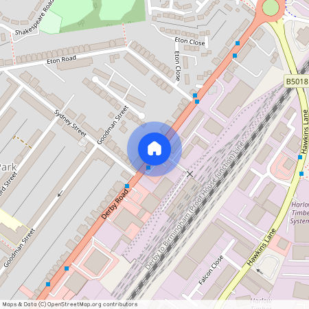 Derby Road, Burton-On-Trent DE14