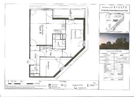 Location Appartement 3 pièces 68m² CHAMBRAY LES TOURS 37170 - Photo 4