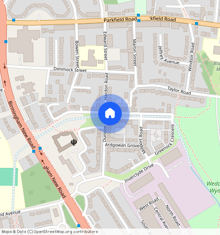 Greenock Crescent, Wolverhampton, West Midlands