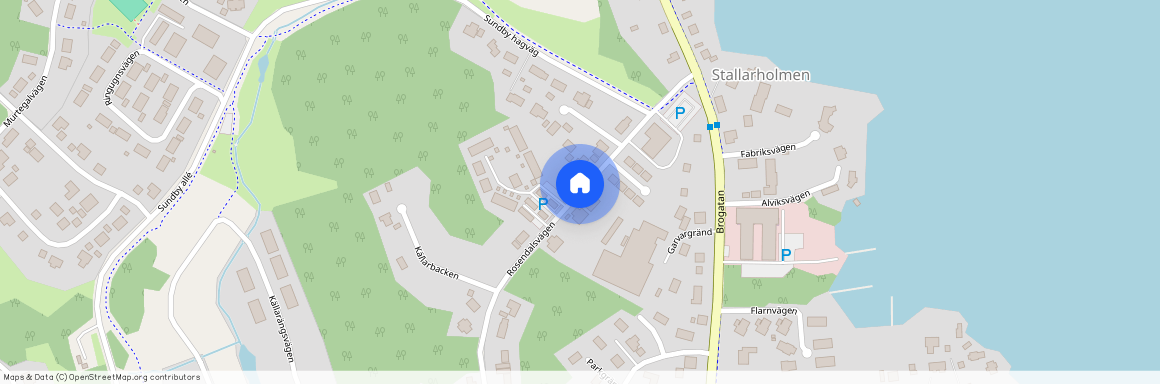 Rosendalsvägen, Stallarholmen