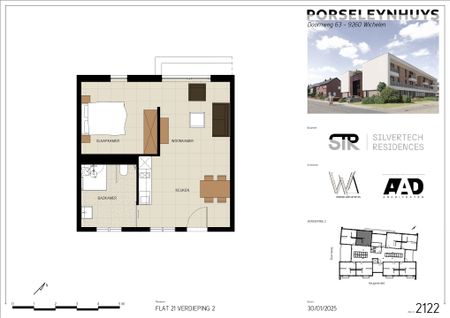 WICHELEN - Unieke serviceflat op centrale locatie - Foto 3