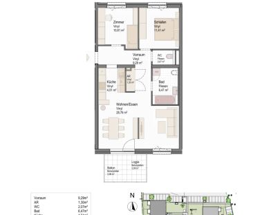 TOP 2.6 - Kirchdorf: Wohnglück Lisztstraße - Photo 6