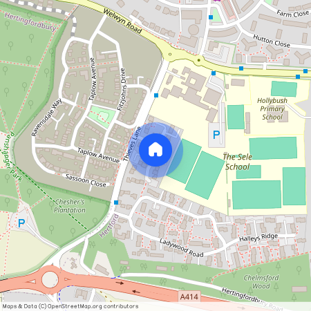 Turpins Close, Hertford, Hertfordshire, SG14