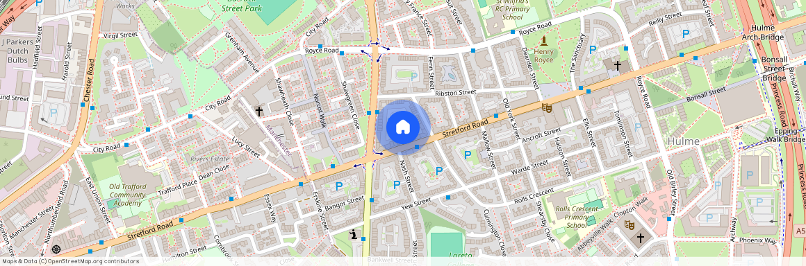 Stretford Road, Manchester, Hulme, M15 5TP