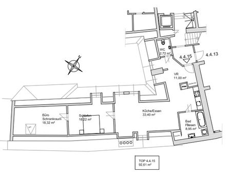 3-Zimmer-Erstbezug nach Sanierung in der Herrengasse – Provisionsfrei! - Photo 4