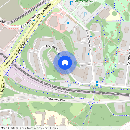 Framnäsbacken, Solna