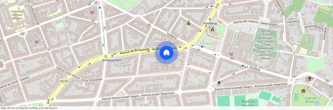 Avenue de Broqueville 270 - 1200 Woluwe-Saint-Lambert