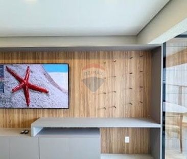 Apartamento mobiliado para locação com 2 dormitórios sendo 01 suíte... - Foto 3