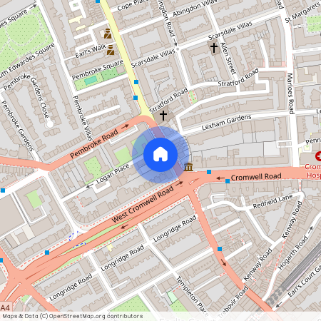 Courtleigh, 126 Earls Court Road, London, W8