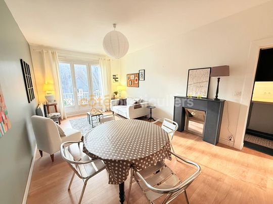 Appartement meublé avec chambre et bureau 55m² - Photo 1