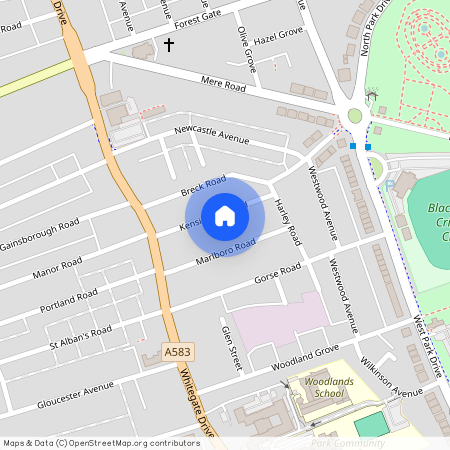 Kensington Road, Blackpool FY3