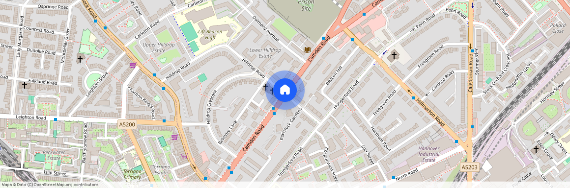 Hilldrop Road, Camden, N7