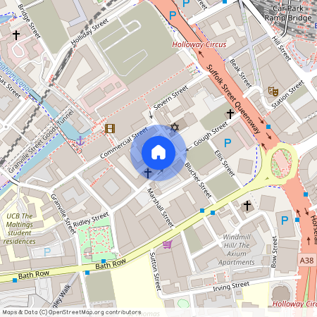 Postbox, 117 Upper Marshall St, Birmingham, B1