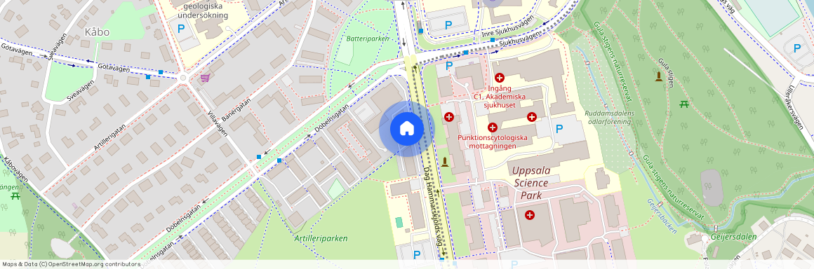 Dag Hammarskjölds väg 29 A, 75237, Uppsala