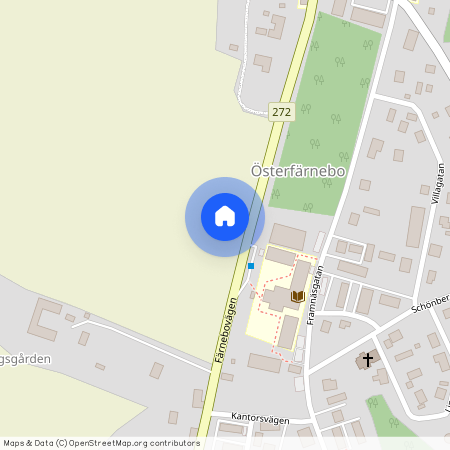 Färnebovägen, Österfärnebo