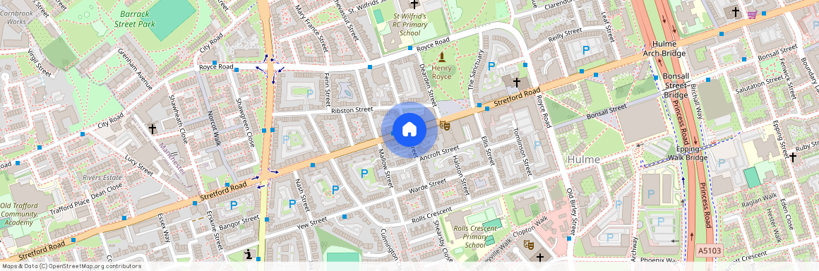 Old York Street, Hulme, Manchester, M15