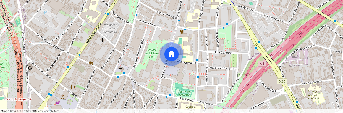 93170, Bagnolet